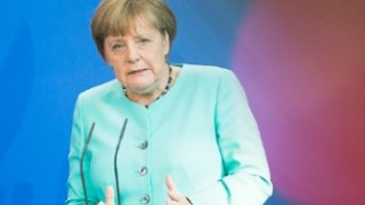 Angela Merkel'den 'Türkiye' açıklaması