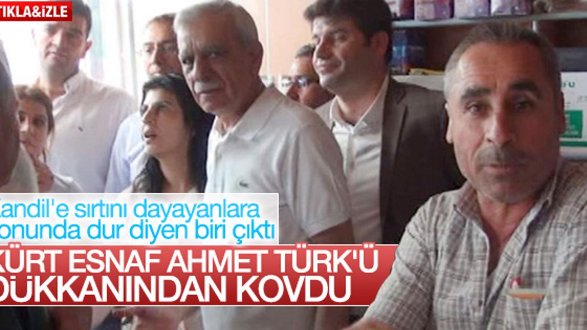 Terör mağdurlarından Ahmet Türk'e tepki