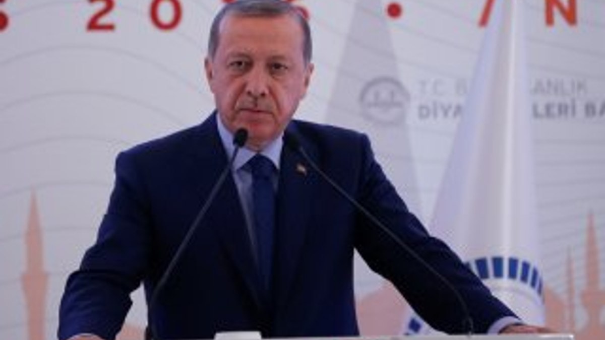 Cumhurbaşkanı Erdoğan'ın Din Şurası konuşması