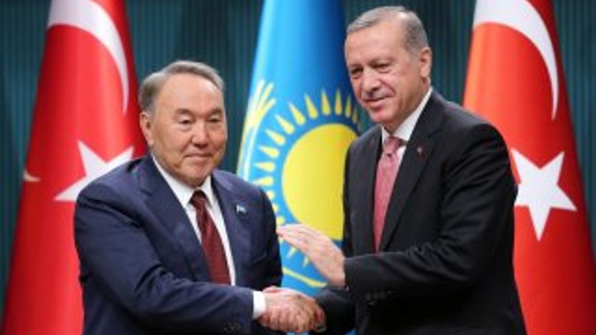 Nazarbayev'den Türkiye'ye Şanghay desteği