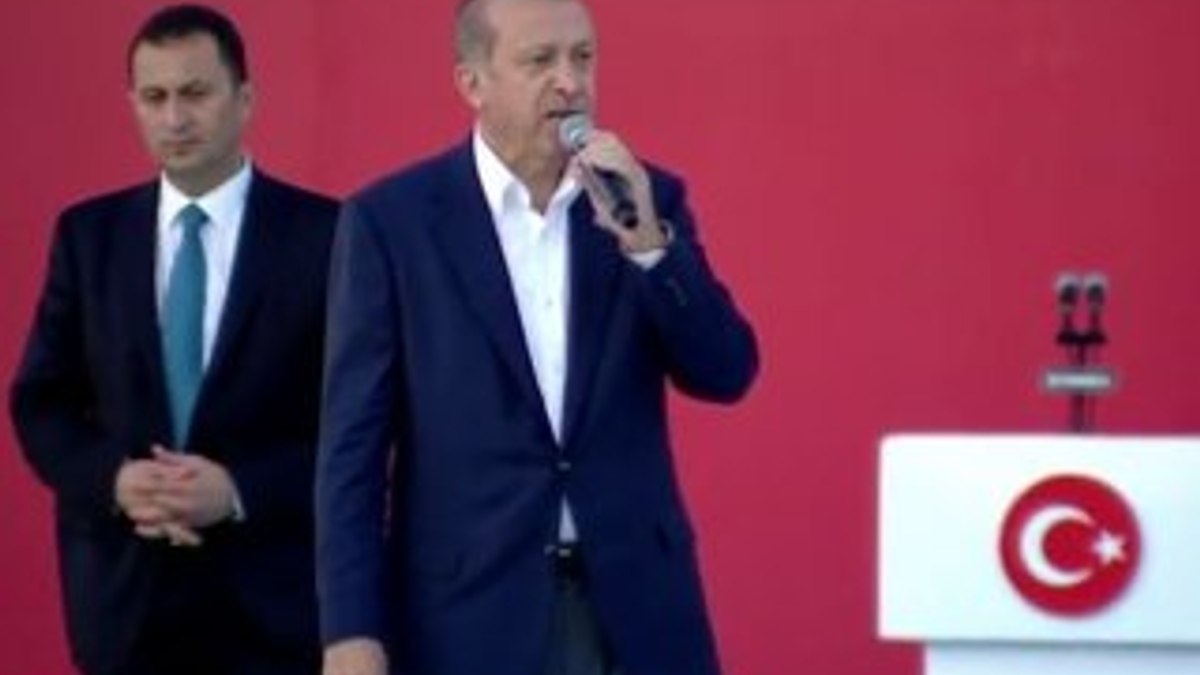 Cumhurbaşkanı Erdoğan'ın Yenikapı konuşması