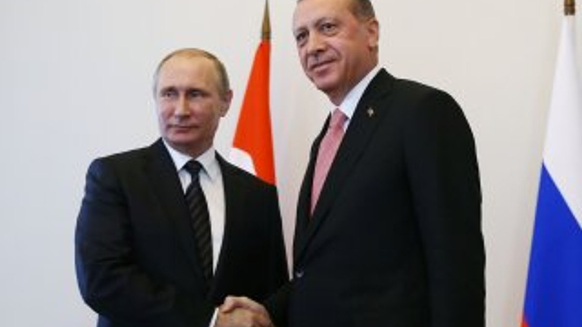 Erdoğan ile Putin bir araya geldi