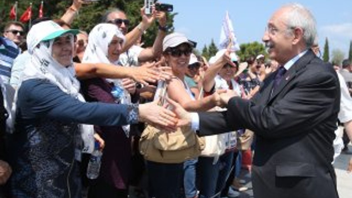 CHP Genel Başkanı Kılıçdaroğlu Çanakkale'de