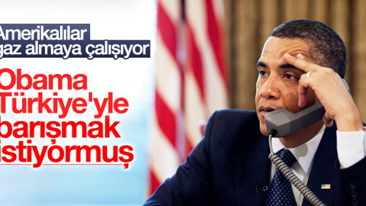 Politico Dergisi: Obama Türkiye'yle barışmak istiyor
