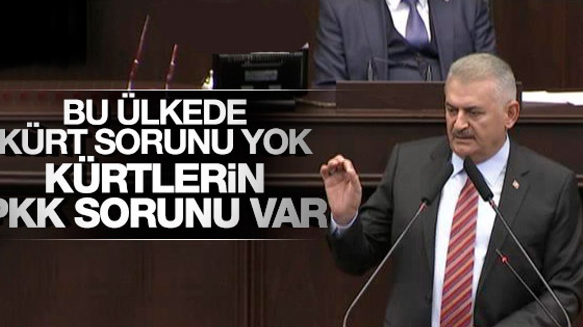 Başbakan Binali Yıldırım, AK Parti Grubu'nda konuştu