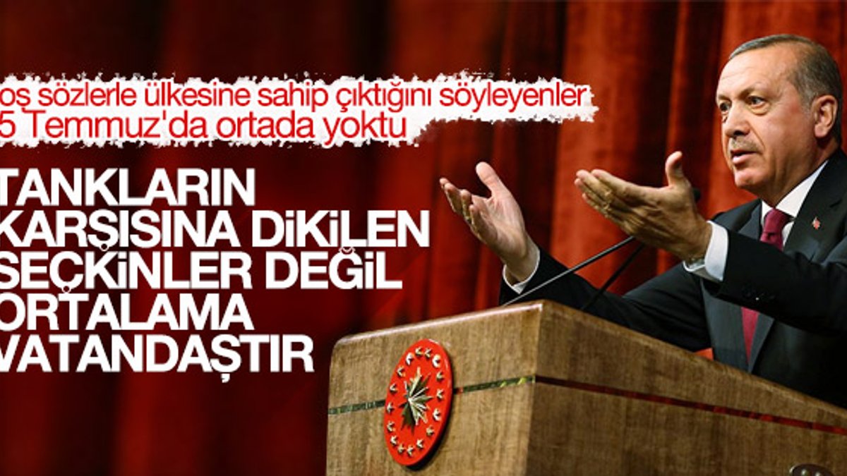 Erdoğan, Baro başkanlarına hitap etti