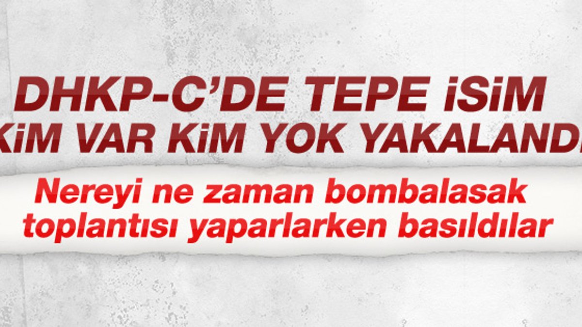 İstanbul'da DHKP-C toplantısına polis baskını