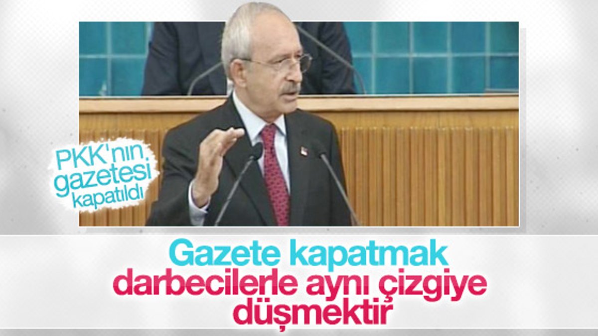 CHP Lideri Kılıçdaroğlu'ndan açıklamalar