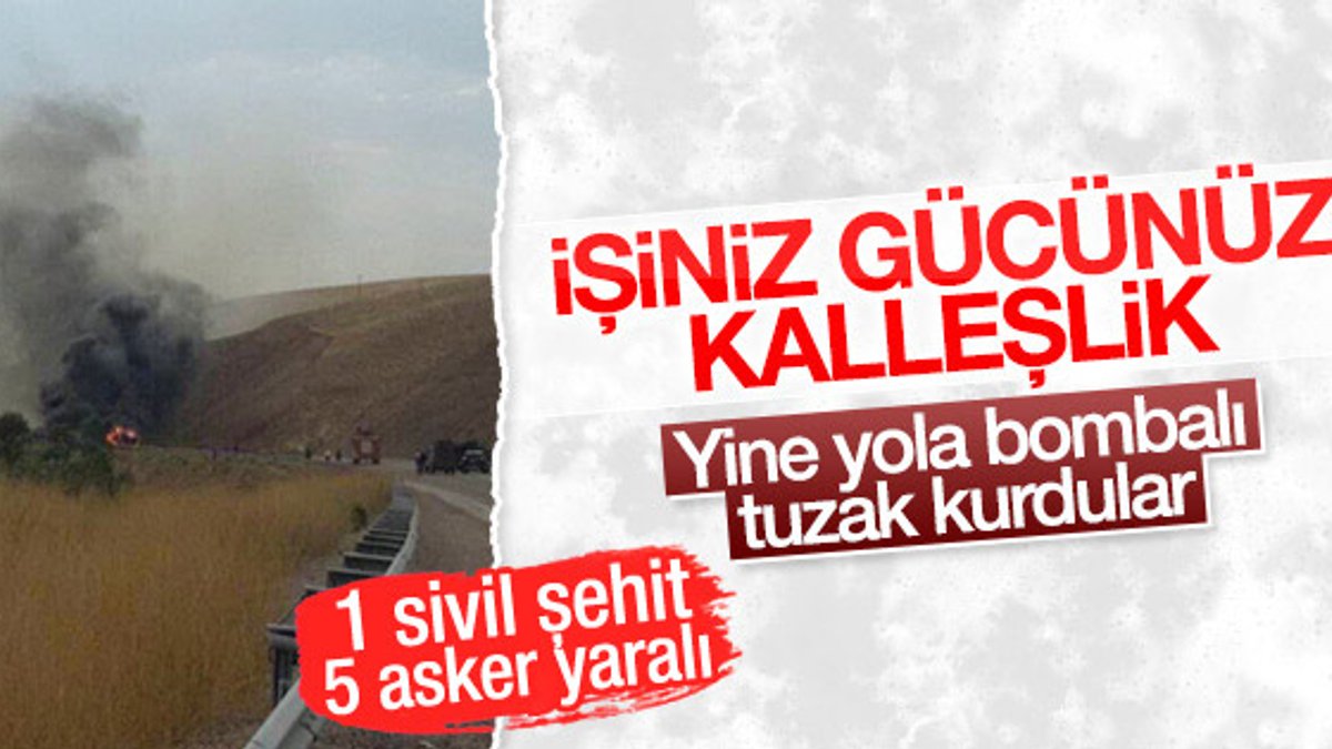 Van'da askeri araca PKK saldırısı