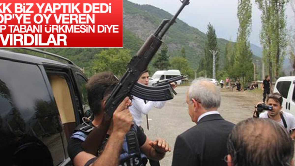 Kılıçdaroğlu'na saldırıyı PKK üstlendi