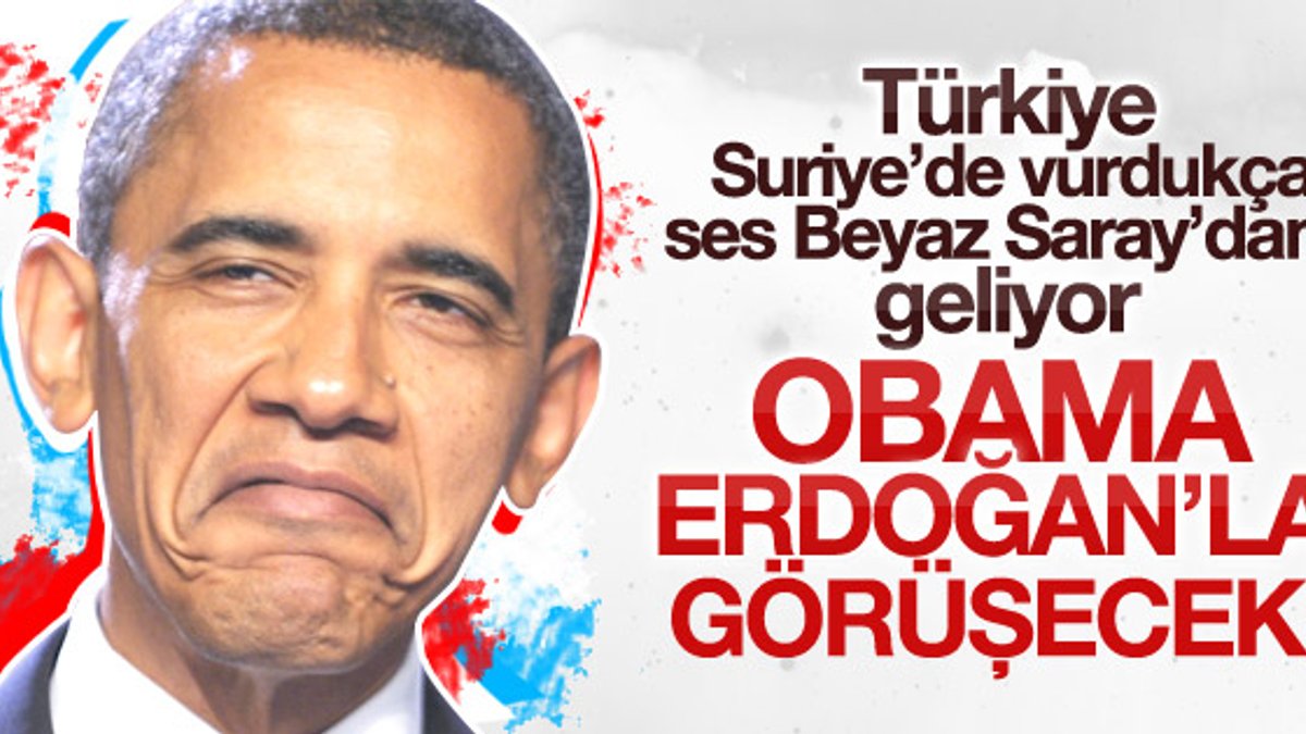 Obama Erdoğan'la görüşecek