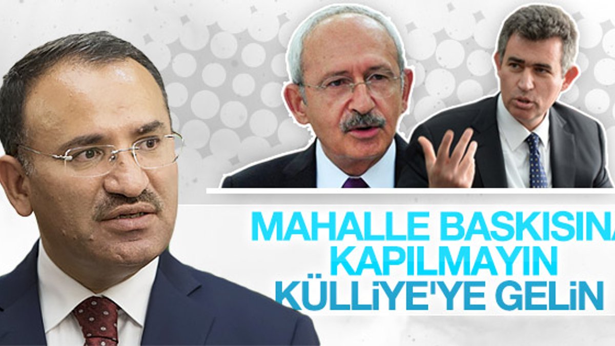Bekir Bozdağ'dan Kılıçdaroğlu ve Feyzioğlu'na çağrı