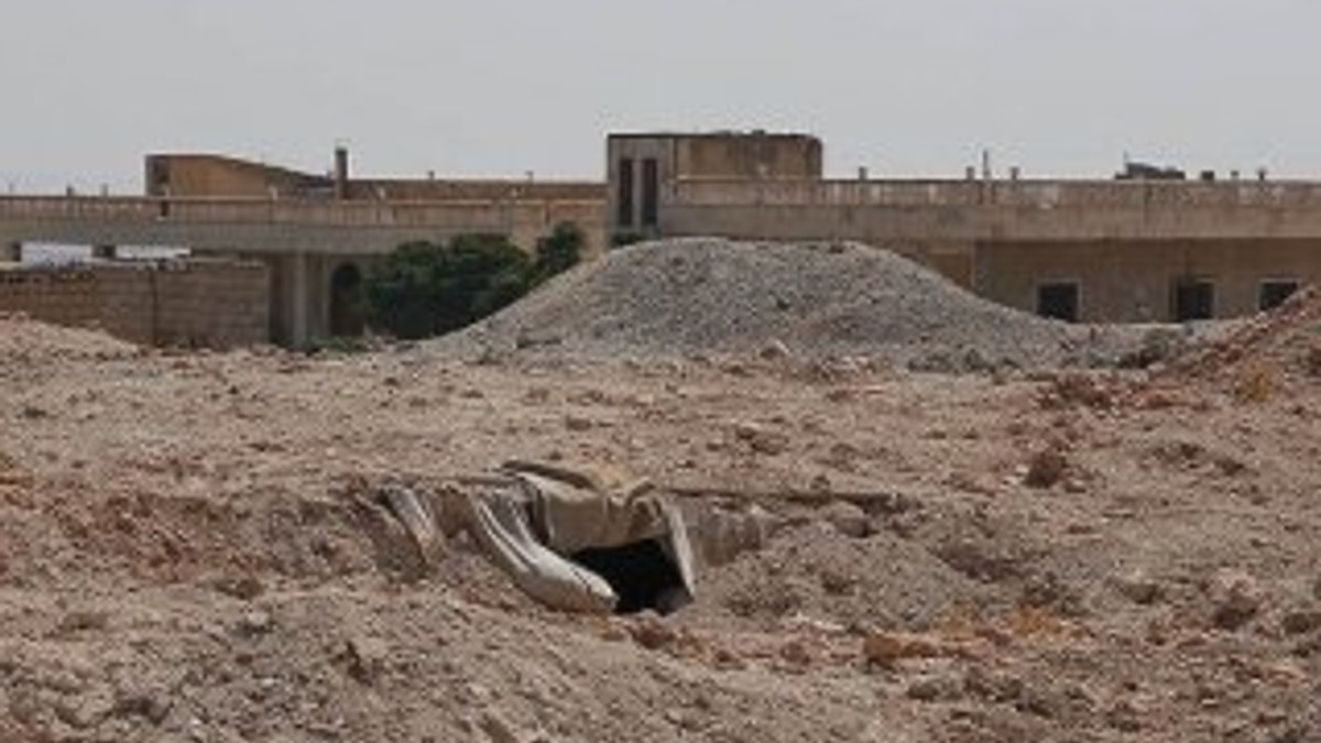 IŞİD'in Cerablus'tan kaçarken kullandığı tüneller