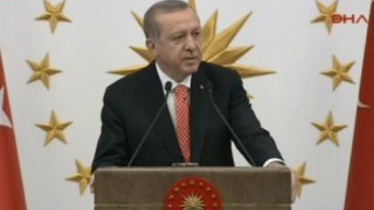 Erdoğan'dan FETÖ'yle mücadelede kararlılık mesajı