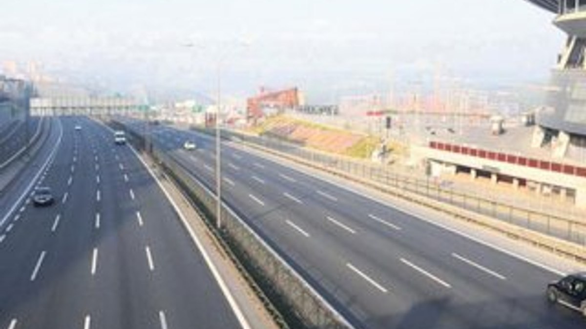 İstanbul'da trafik yoğunluğu yüzde 10’un altına düştü