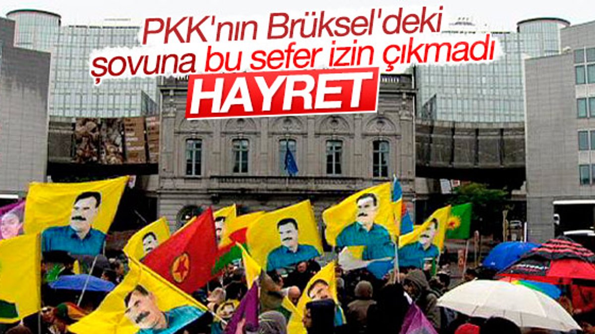Brüksel Belediyesi, PKK etkinliğini iptal etti