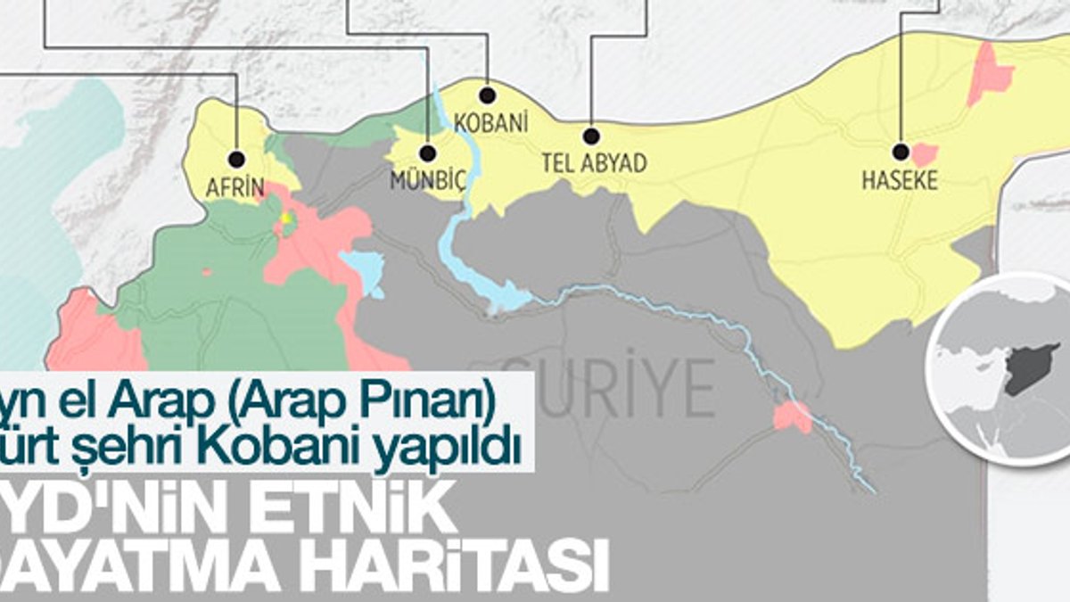 Suriye'de Arap nüfusa PYD/PKK dayatması