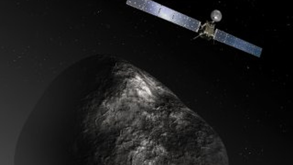 Uzay aracı Rosetta’ya veda