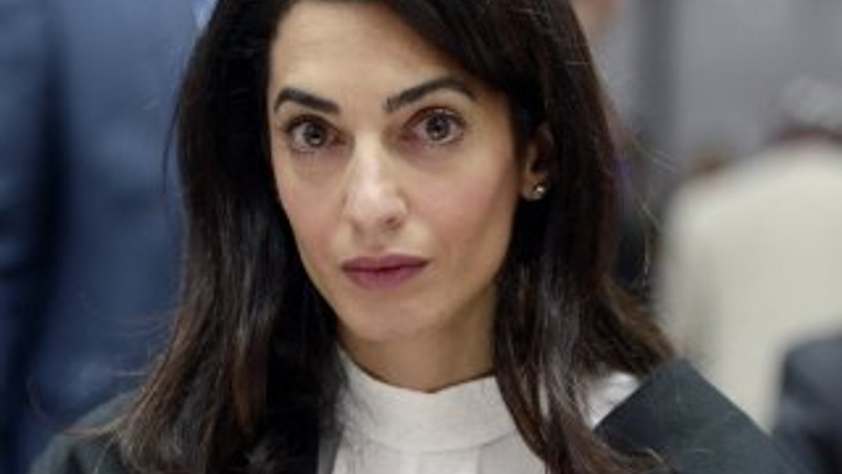 Amal Clooney Esad'ın yargılanmasını istiyor