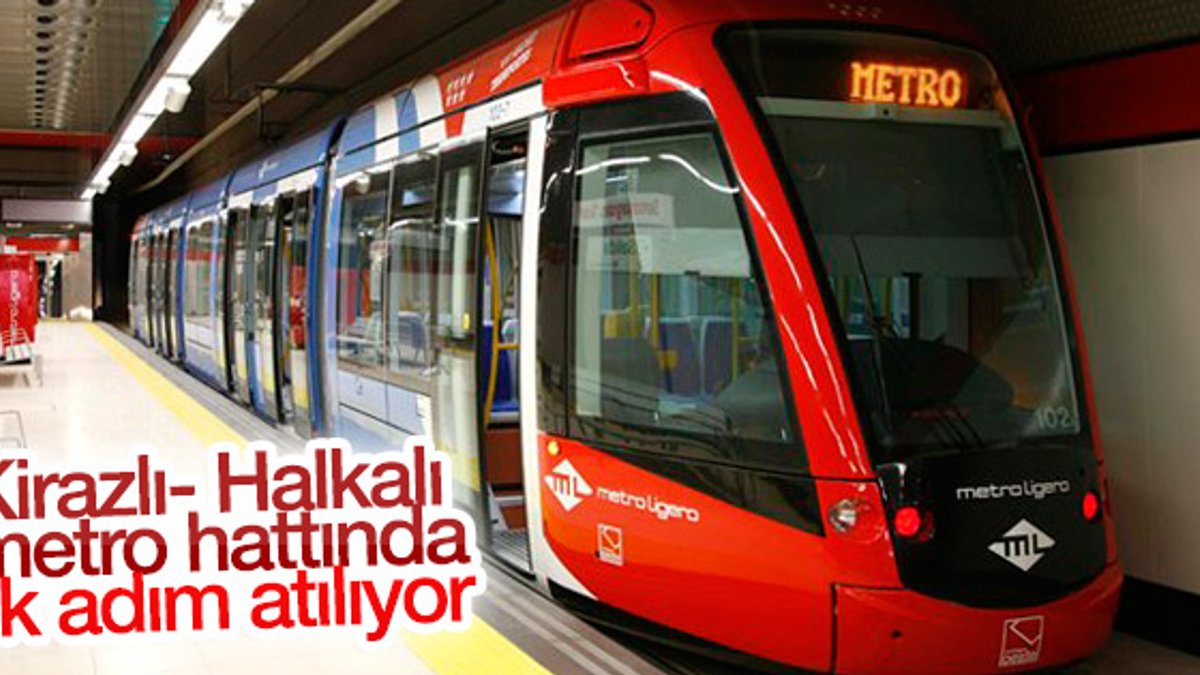 Kirazlı- Halkalı metro hattı ihalesi bugün düzenlenecek