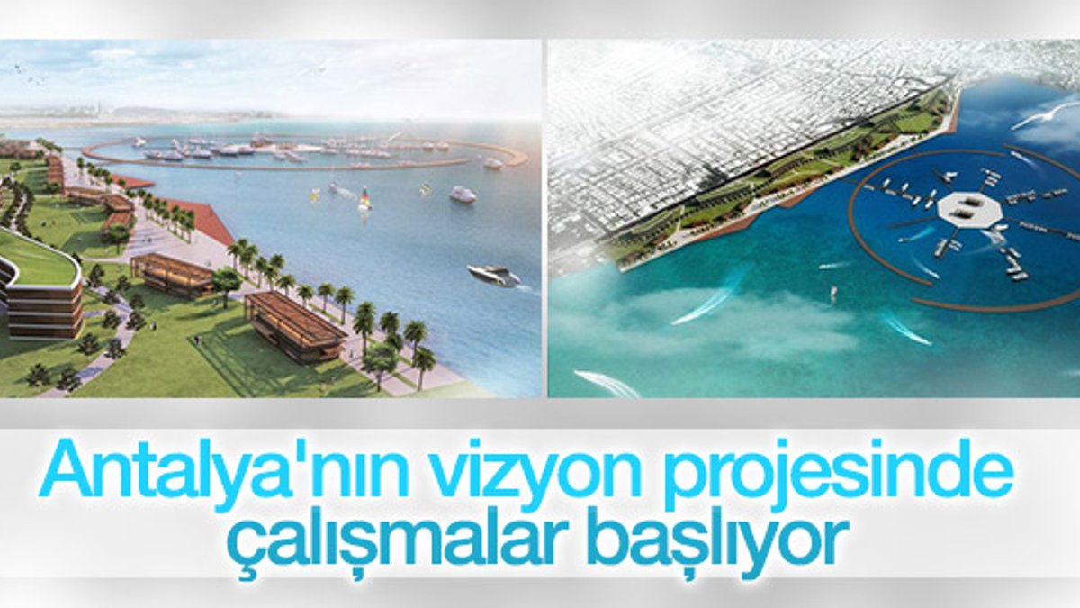 Antalya Kruvaziyer ve Yat Limanı projesi başlıyor