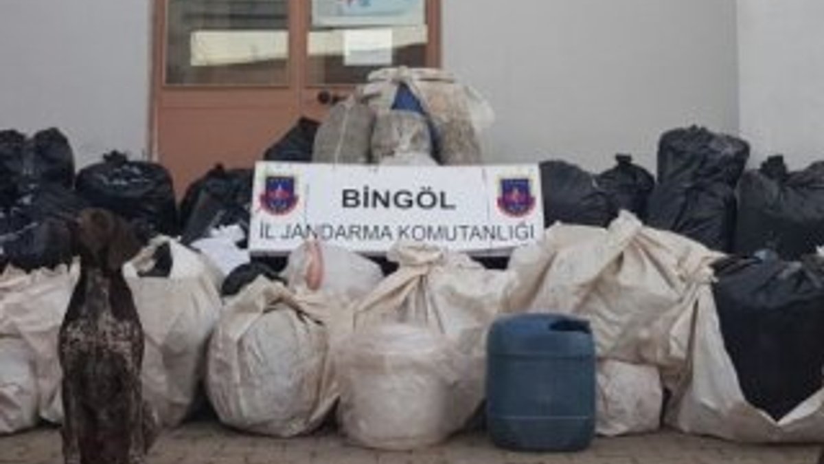 Bingöl’de 7 milyonluk uyuşturucu operasyonu