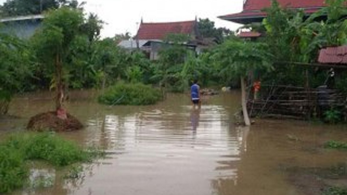 Tayland'ın eski başkenti Ayutthaya'da sel felaketi