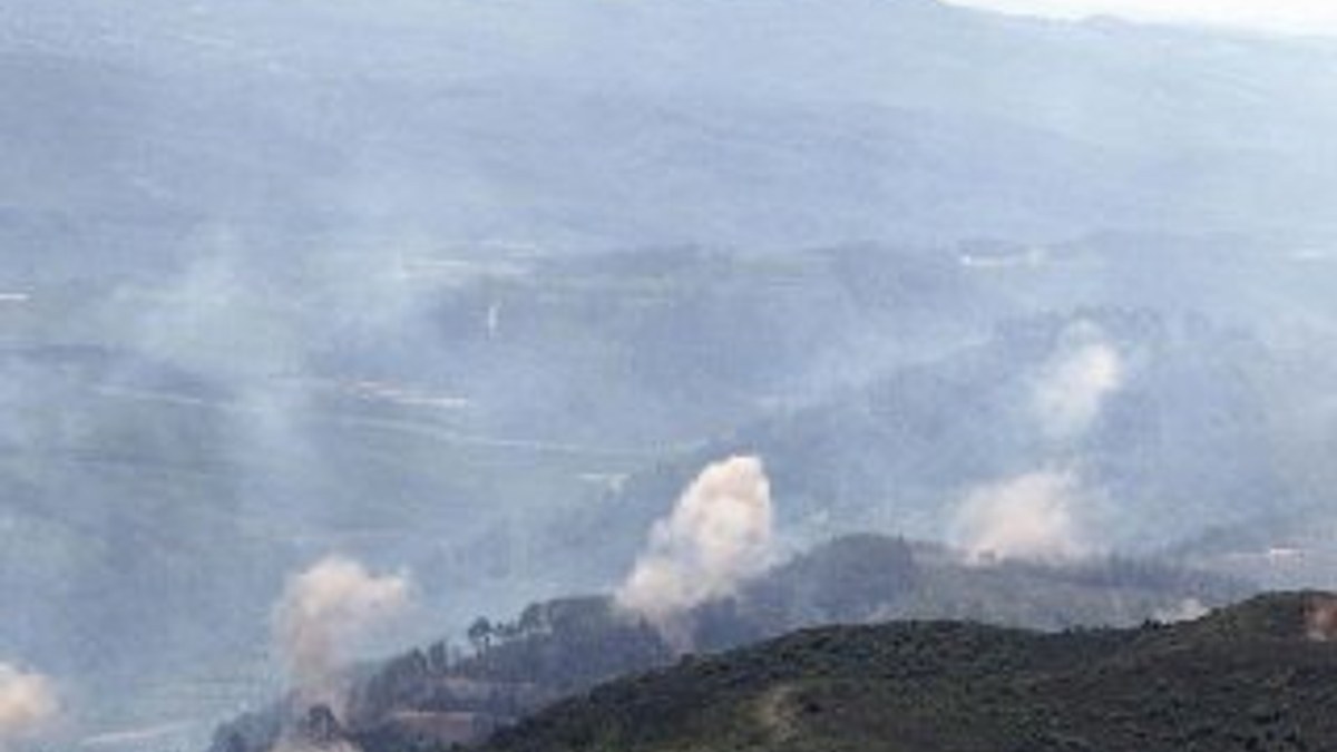 Suriye rejimi ve Rus jetleri Türkmendağı'na saldırıyor