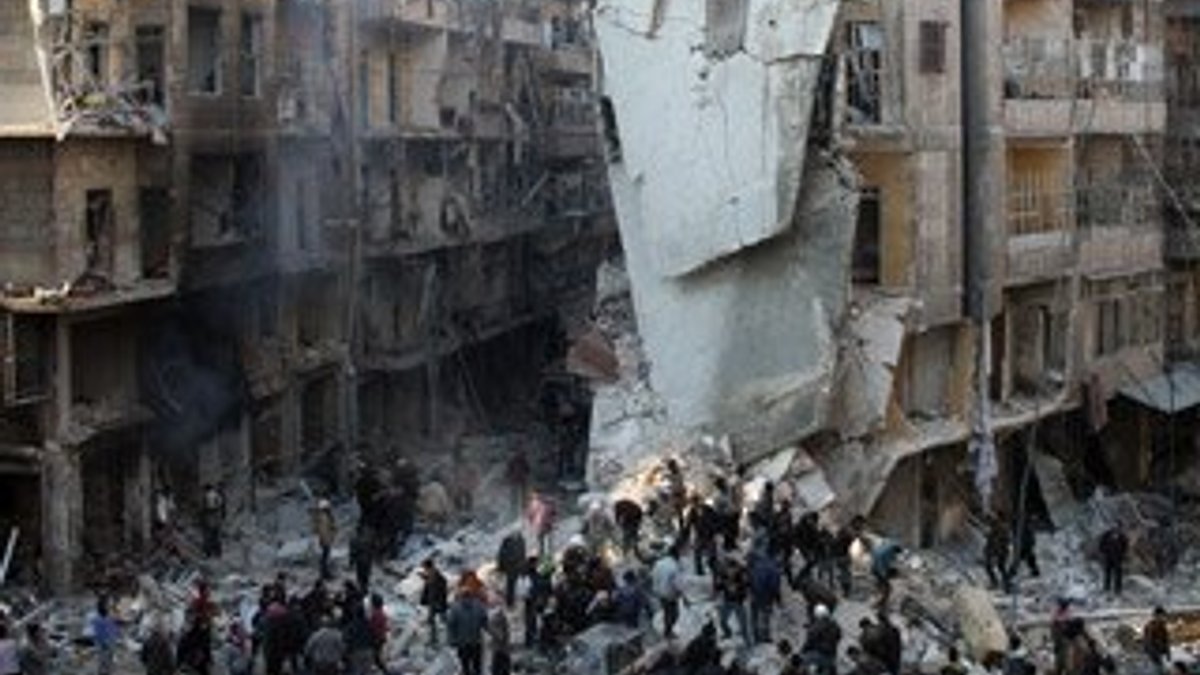 Halep'te ölen sivillerin sayısı 444'e yükseldi