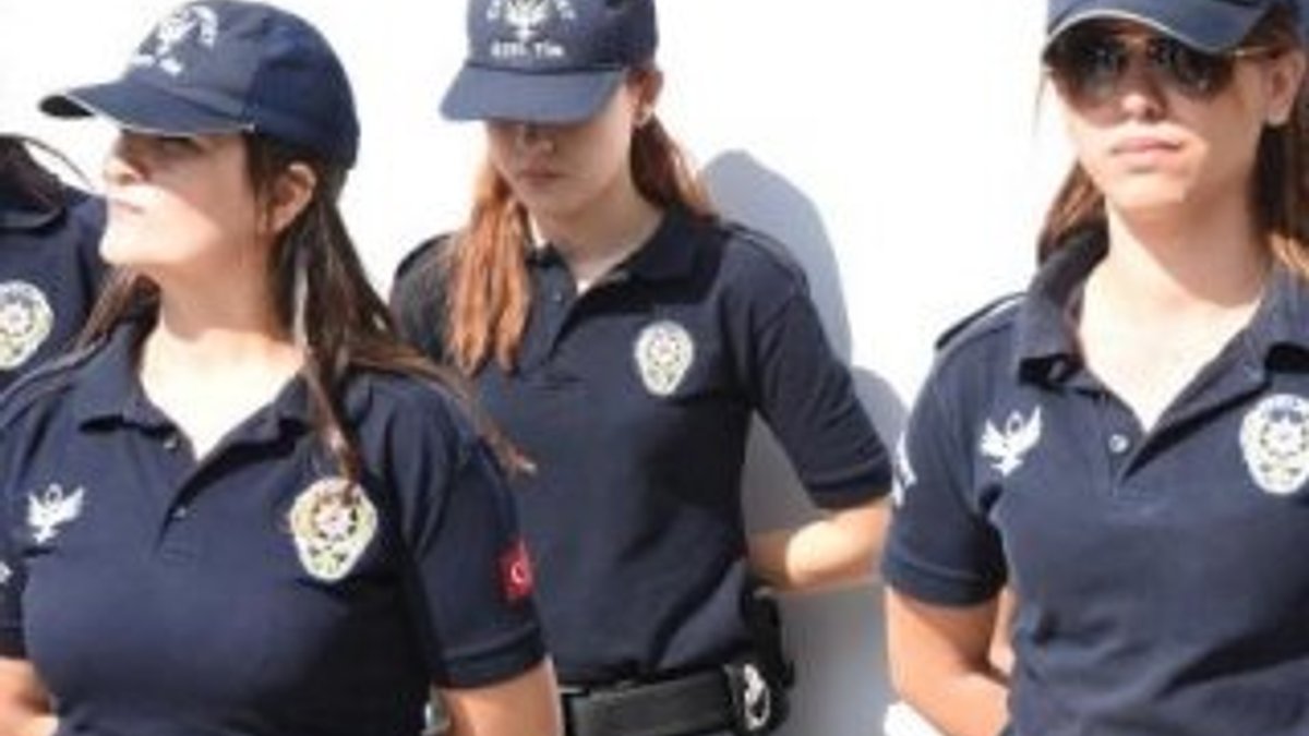 İzmir'de Çevik Kuvvet polisi yenilenen tesiste
