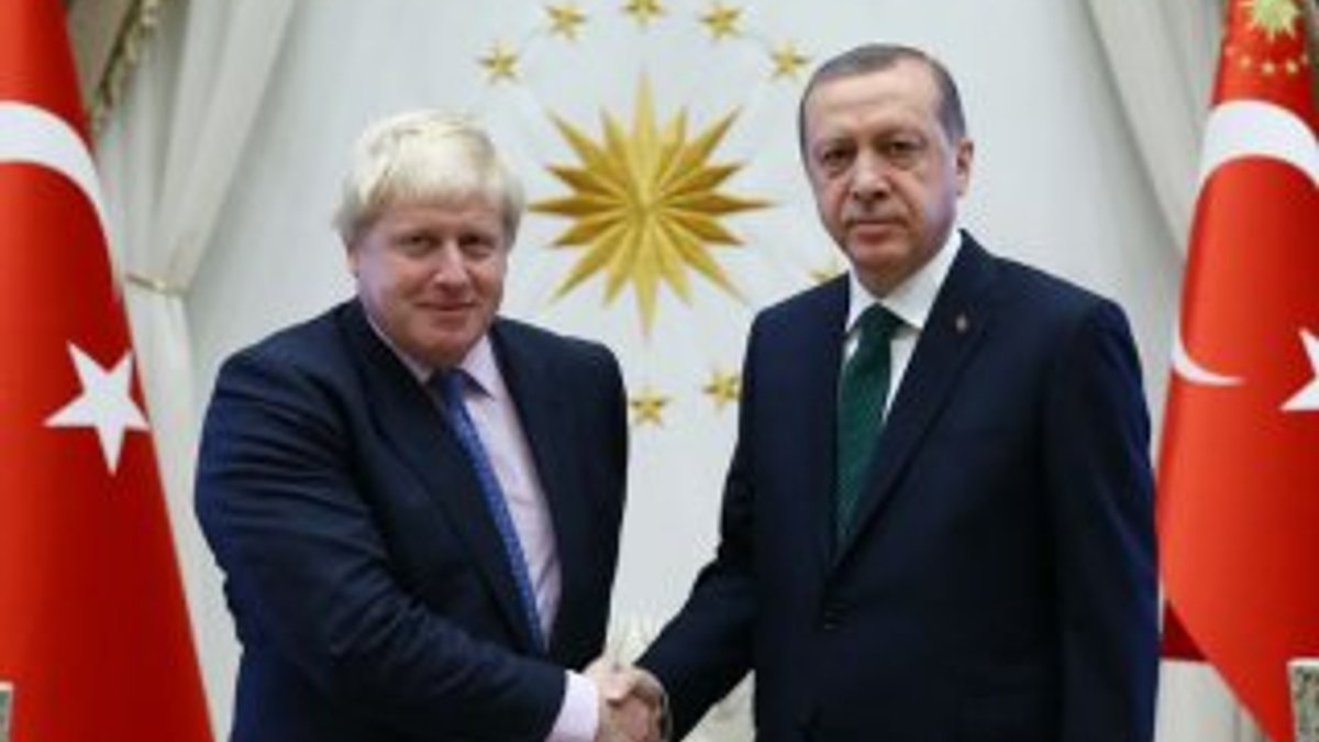 Erdoğan, İngiltere Dışişleri Bakanı'nı kabul etti
