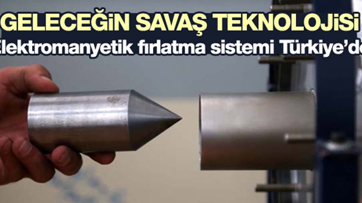 Türk üniversitesinden baruta alternatif fırlatma sistemi