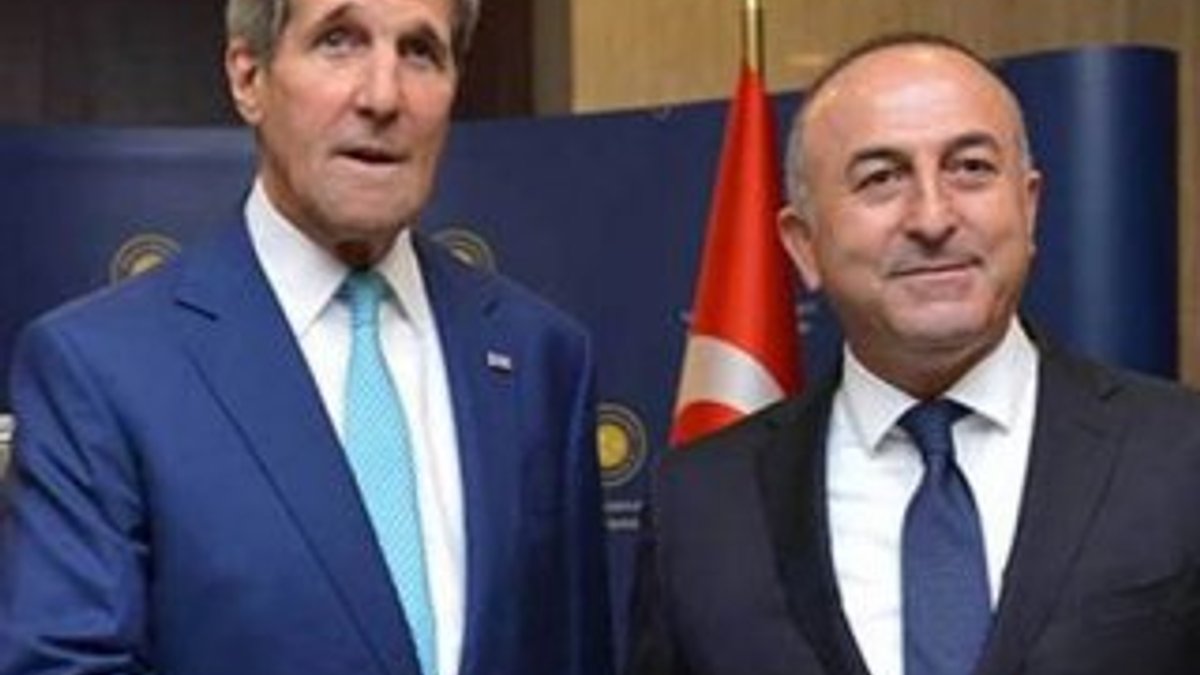 Bakan Çavuşoğlu, Kerry ile Suriye'yi görüştü