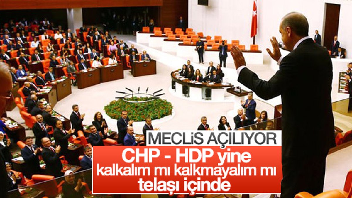 Erdoğan Meclis'e gelince muhalefet ne yapacak