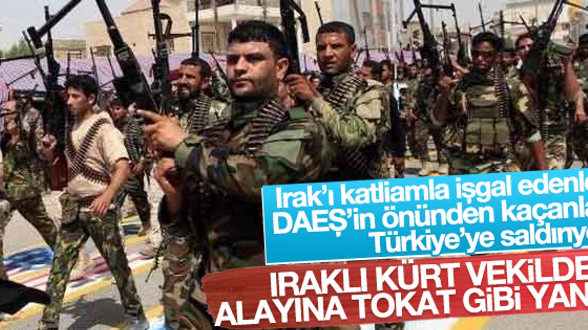 Iraklı Kürt vekilden Türkiye karşıtı çıkışlara sert yanıt