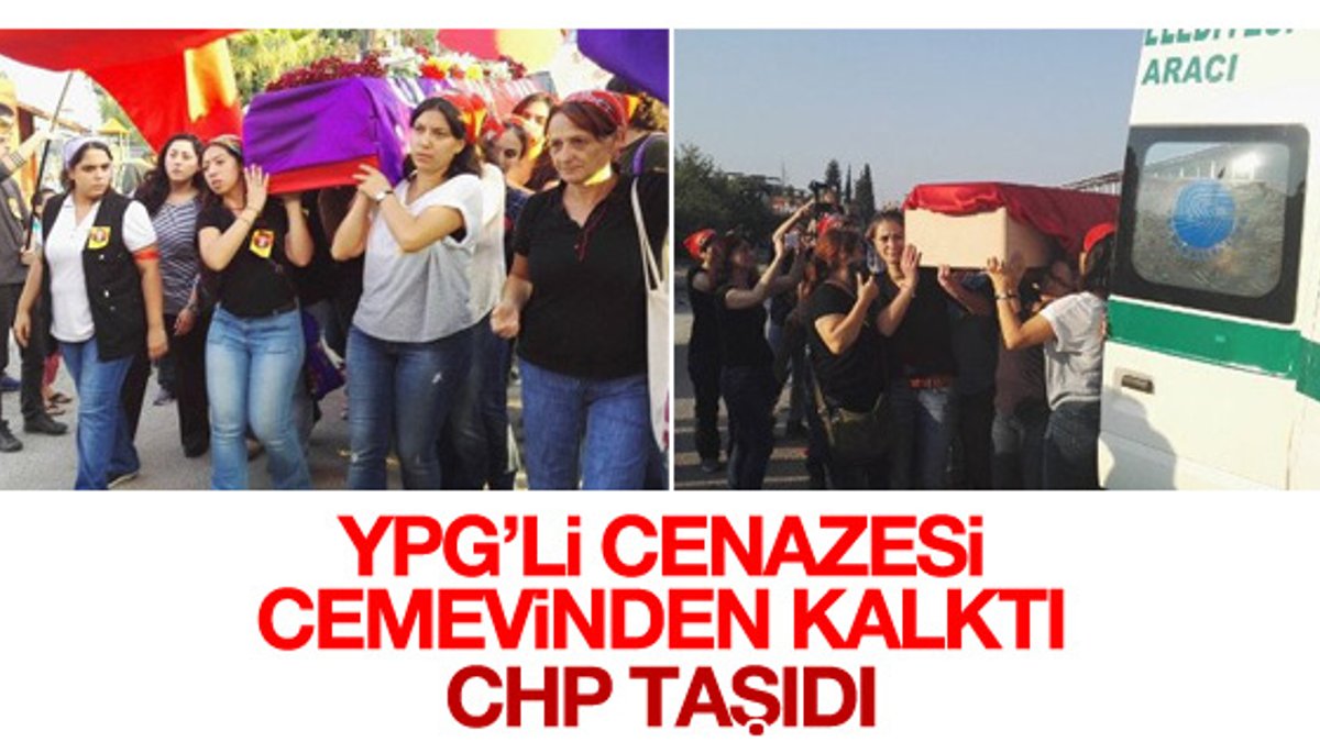 CHP'li belediyeden teröriste cenaze hizmeti