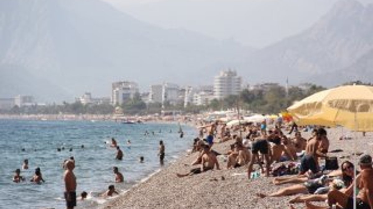 Antalya'da tatil devam ediyor