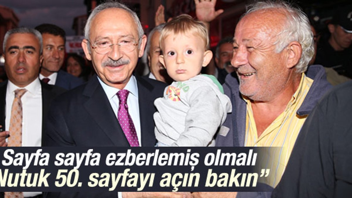 Kılıçdaroğlu Mudanya'da konuştu