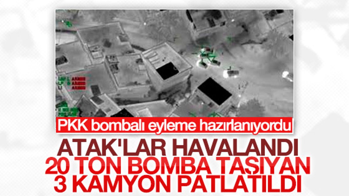 Diyarbakır'da hava destekli bombalı araç operasyonu
