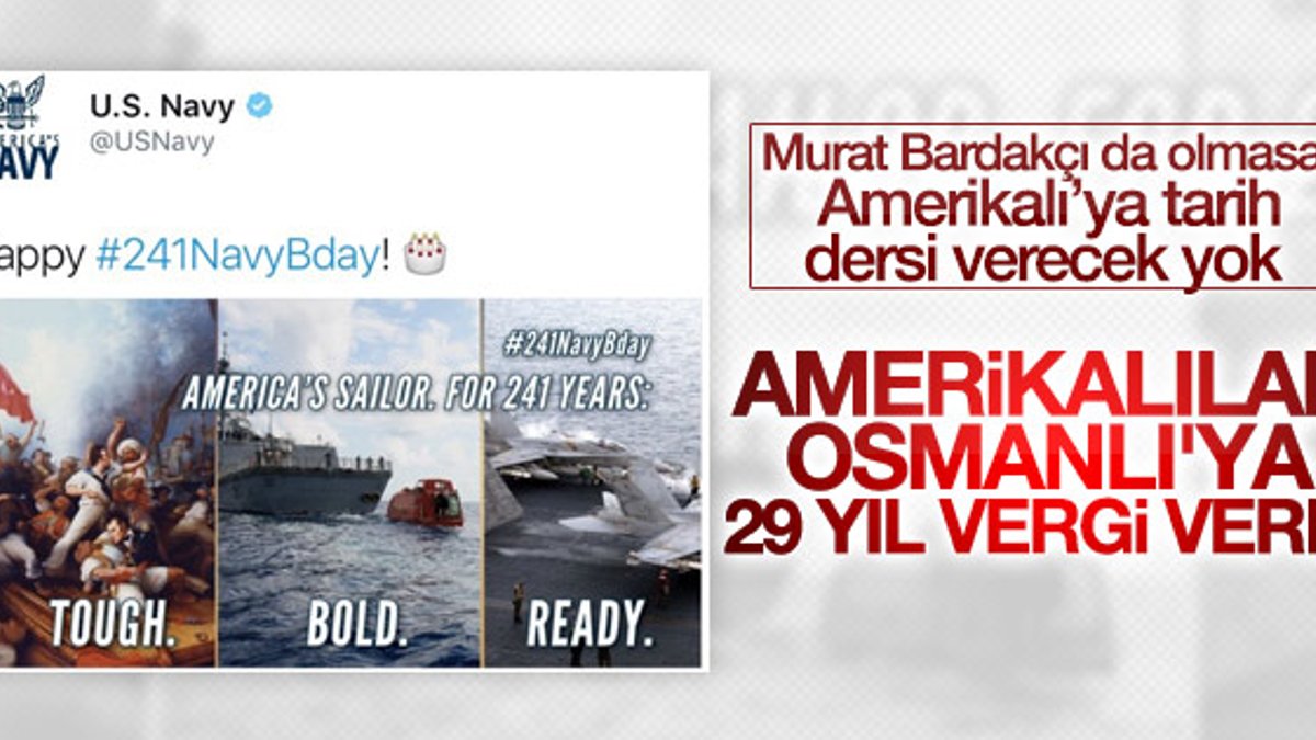 Amerika Osmanlı'ya 29 yıl vergi ödemişti