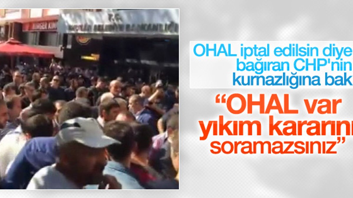 CHP'li Avcılar Belediyesinden OHAL bahanesiyle yıkım