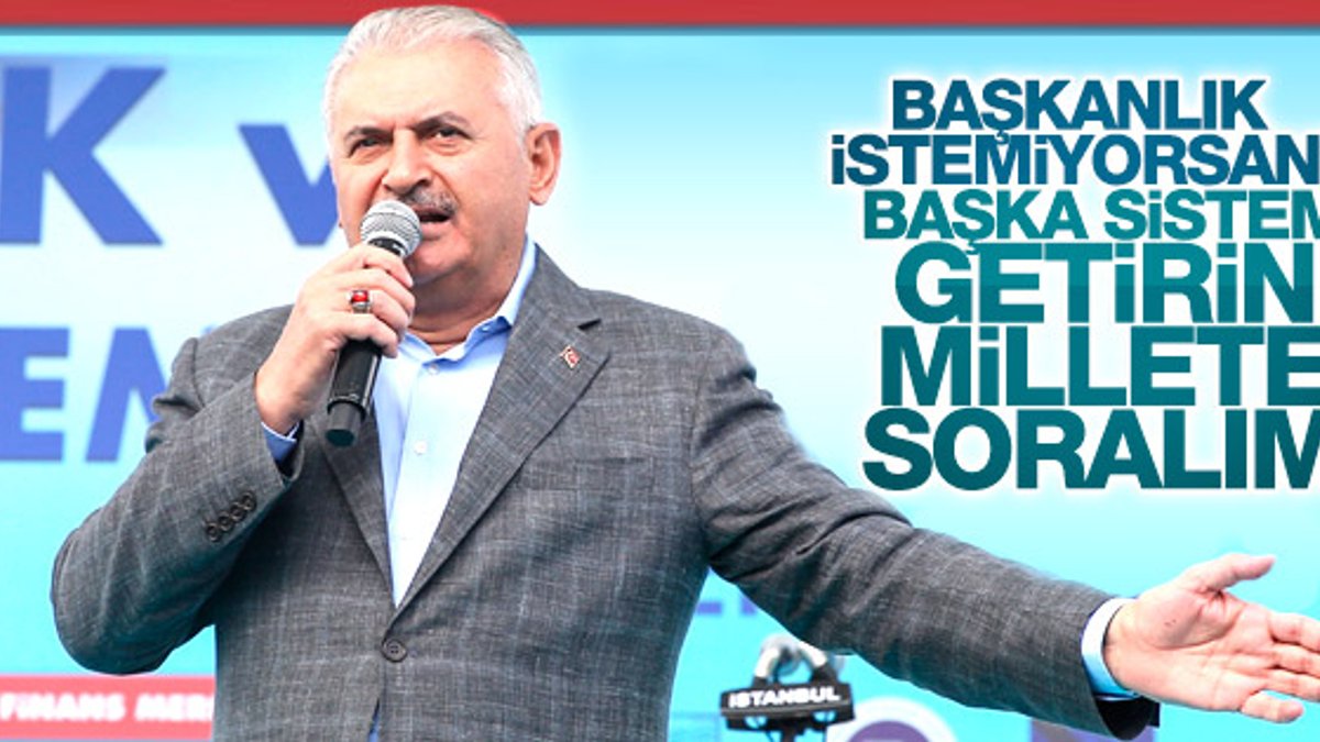 Başbakan Binali Yıldırım İstanbul'da konuştu