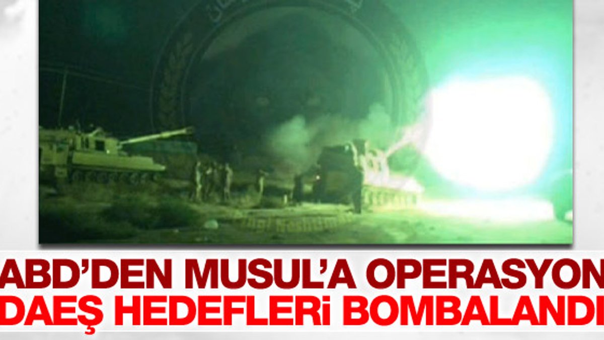ABD Musul'da DAEŞ hedeflerini bombaladı