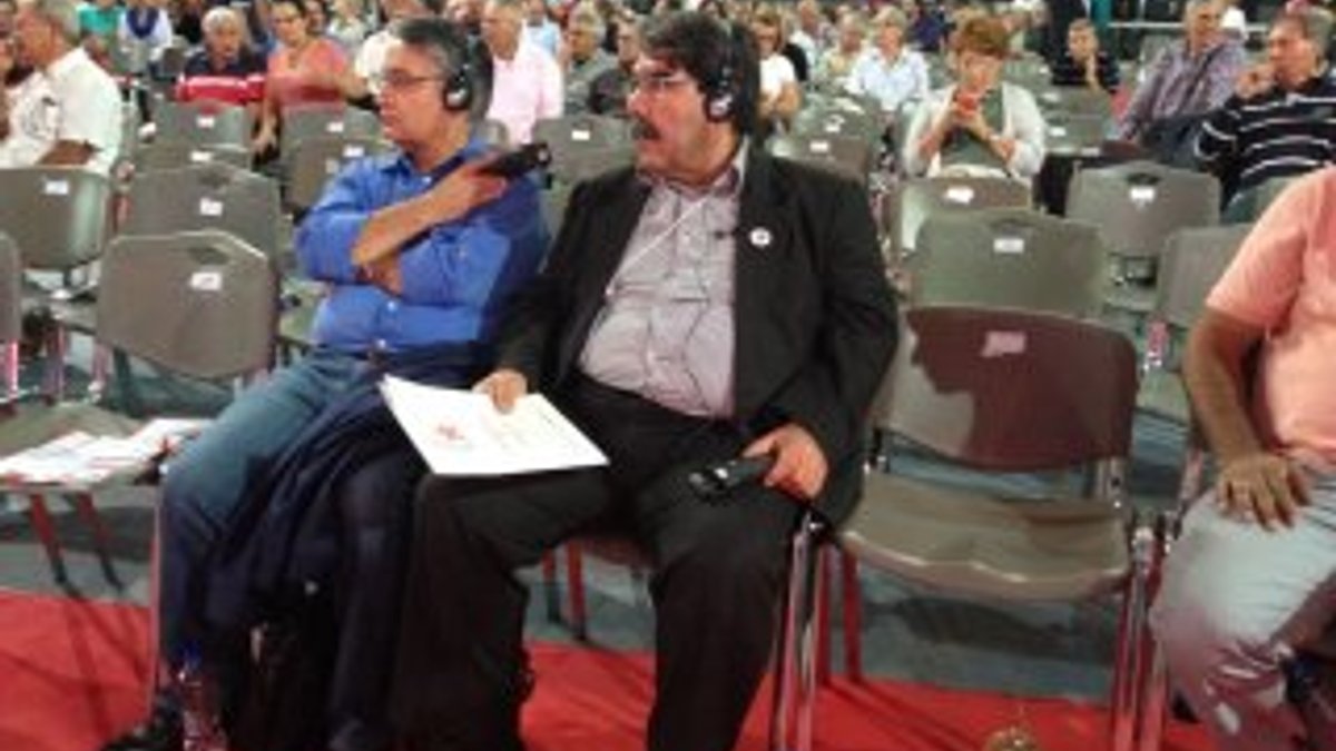 Salih Müslim Yunanistan'da konuşma yaptı