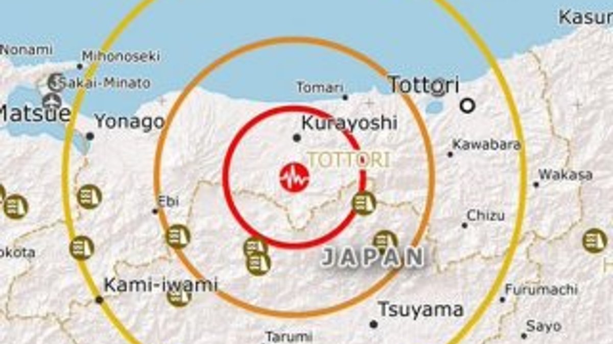 Japonya'da 6.2’lik deprem