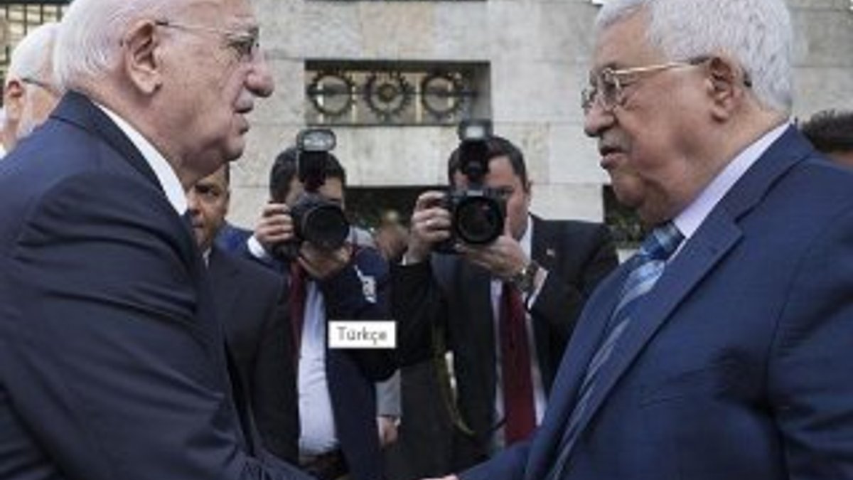 Filistin Devlet Başkanı, TBMM'yi ziyaret etti