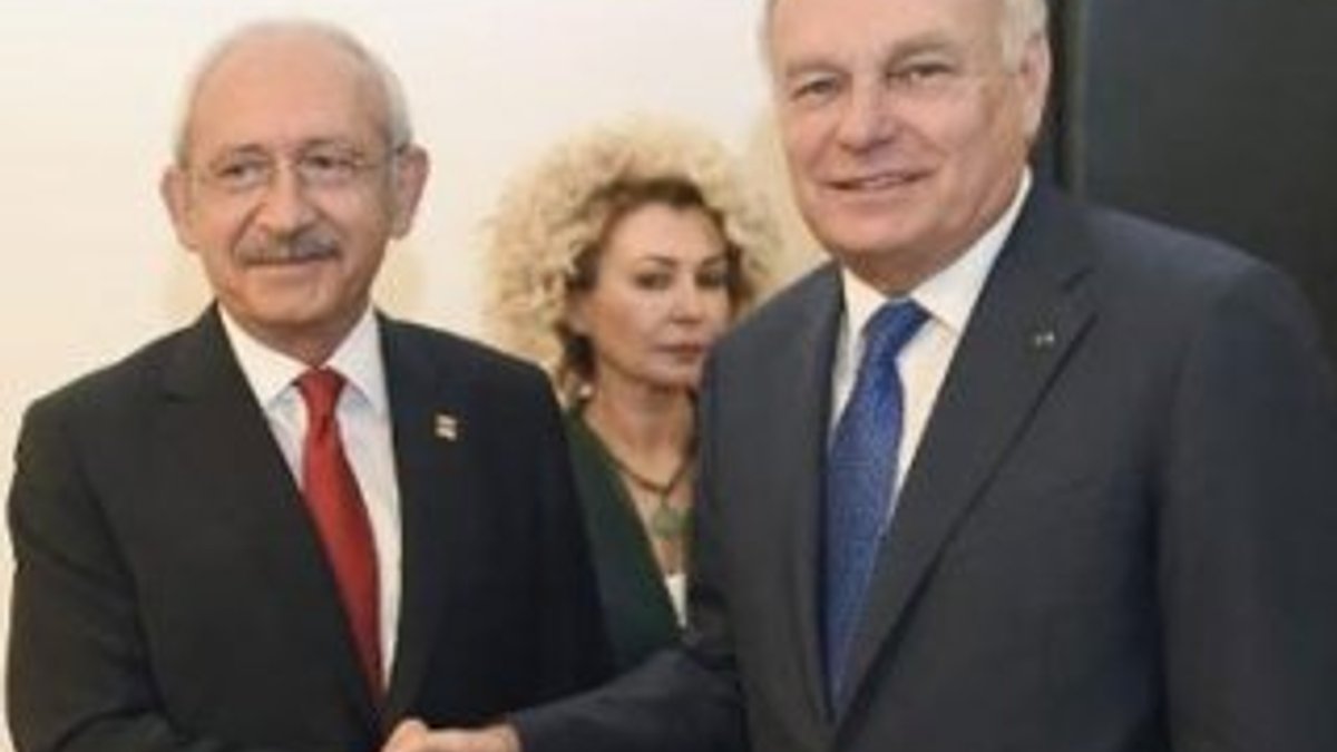 Kılıçdaroğlu Fransa Dışişleri Bakanı'yla görüştü