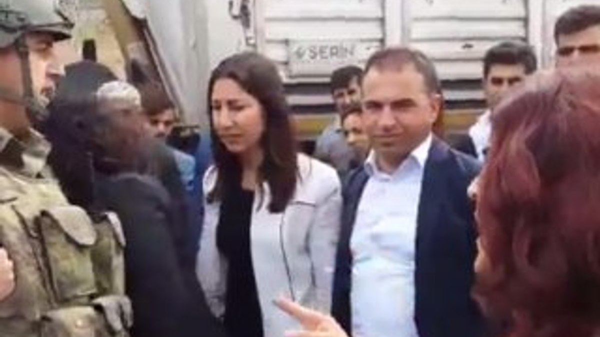 HDP'li vekillerden askerlere karşı çirkin tavır