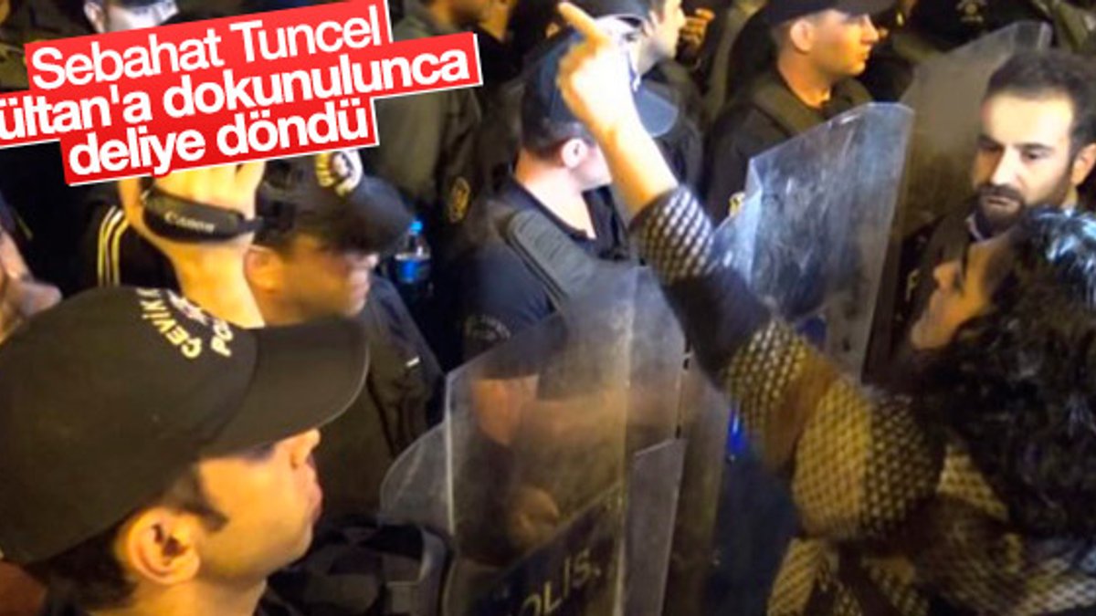 Sebahat Tuncel polisleri tehdit etti