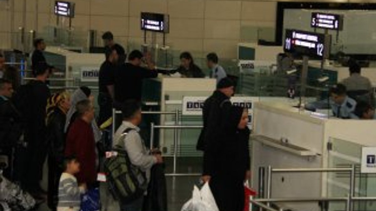 Atatürk Havalimanı’nda pasaport işlemi arızası
